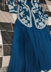 Beautiful Mirror Gown, Jacket And Duppta 😍