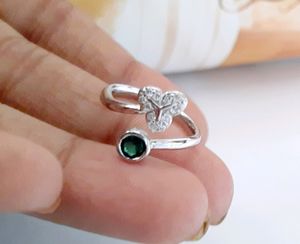 925 Silver Adjustable Ring