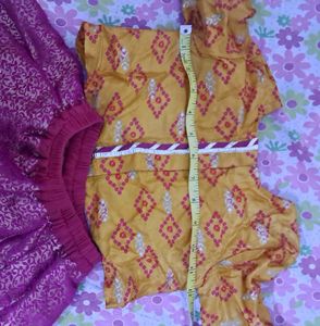 kids Ethnic lehenga choli set