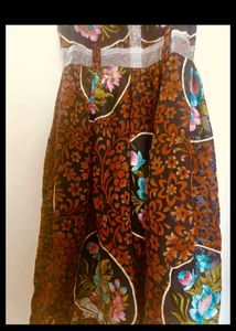 new dress, stitched,Floral Embroidered Dress
