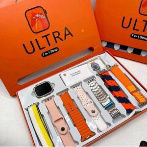 Ultra Smart Watch with 7 Straps