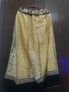 Back Less Blouse Lehanga