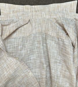 Cream Coloured Half Sleeve Shirt