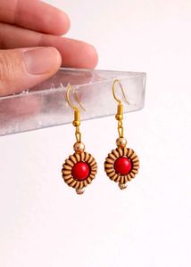 Floral Dangle Earrings