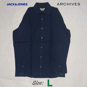 JACK&JONES Navy Blue Shirt