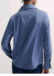 Blue Long Sleeve Shirt