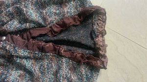 Vintage-Style Knit Cardigan