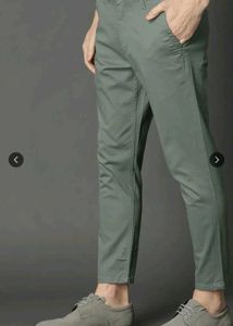 Men&#39;s Olive Green Casual  chinos pant