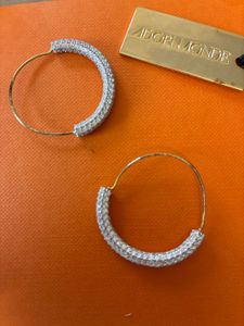 Adornmonde Sterling Silver Hoop Earrings