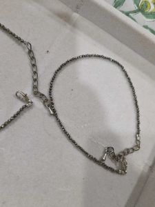Set Of Two Pyrite Anklets