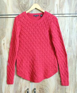 Coral Knit Sweater size-36