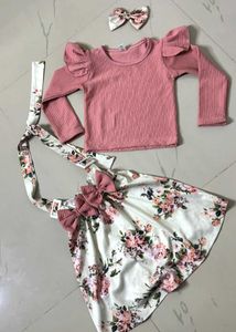 Floral Baby Girl Outfit