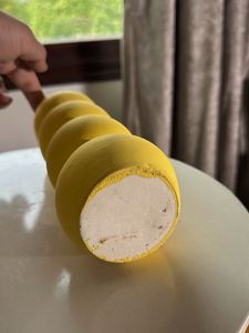 Yellow Ceramic Vase Multipurpose