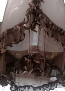 Sheer Brown Nightgown