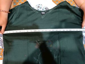 New Unused Jamdani Bottle Green 2 Piece Set