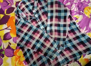 Checks Shirt For Women