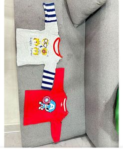 Combo Max 9-12 Months Tee / 2 Pair Cute walk Shoes