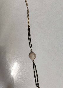 Blue Evil Eye Hath Mangalsutra Bracelet For Women