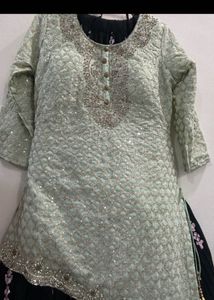 Elegant Embroidered Kurta Set
