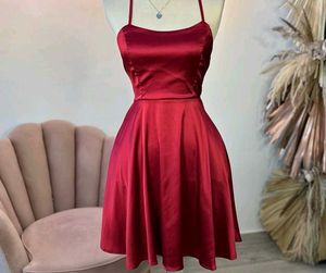 Red Short  Dress
