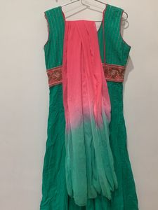 Beautiful Anarkali Kurta One Piece With Duppata