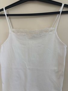 H&amp;M LACE DETAIL CAMI TOP