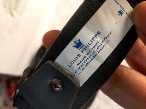 Louis Philippe Leather Belt