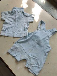Cute Baby Blue Romper