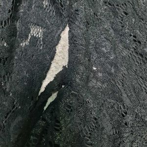 Elegant Goth Black Lace Gown 🖤!