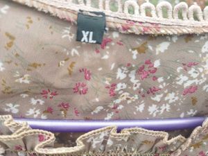 Floral Print Brown Casual Dress( Unused)