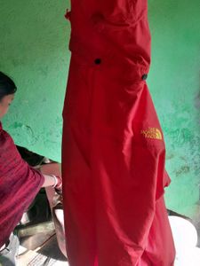 Red The North Face Jacket