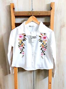 Cotton Crop Top Size-38