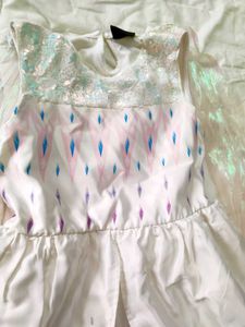 Elsa &#39;Frozen&#39; Dress with Cape