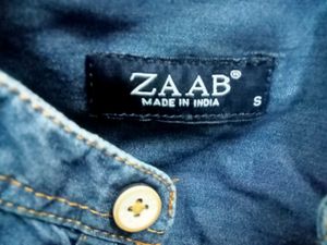 Denim Short Kurta Shirt