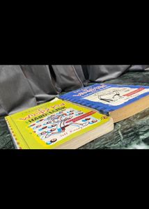 Set of 4 wimpy kid books