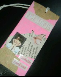 Jin (BTS) Handmade Bookmark