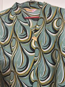 Patterned Green Top