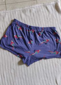 Parrot Print Lounge Shorts