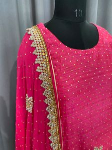 Ethnic Kurta &amp;Salwar With Dupatta