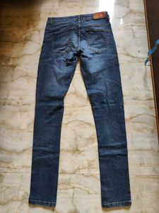 Dark Blue Denim Jeans