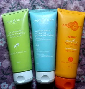 4-face Washes Jst 350💚💙💛🤍