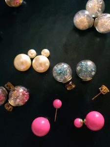Stud Earing For Girls 10 Pair