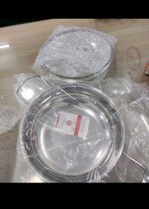 Sumeet stainless steel kadhai brand new with tag