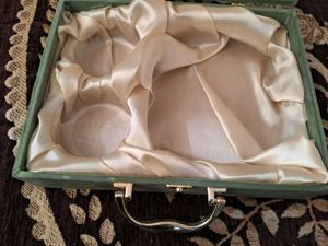 Shringar Vintage Green Velvet Box with Pouch