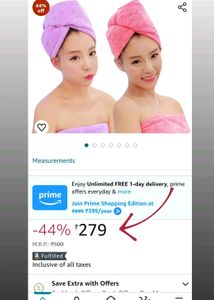 Price Drop On Absorbent Drying Hair Magic Towel