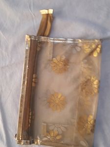 Plastic Golden Pouch