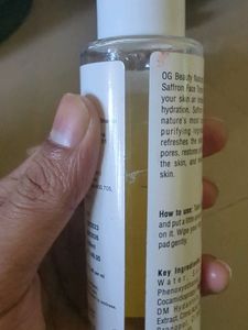 OG Natural Saffron Toner