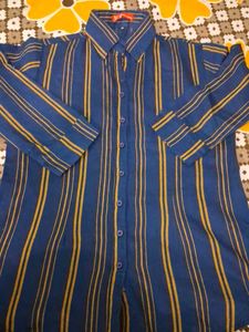Striped Blue Shirt