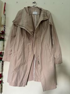 Beige Korean Long Overcoat