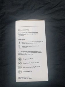 Deconstruct Sunscreen